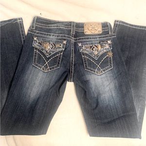 Women’s Miss Me jeans, size 29, inseam 32 length. Worn 1 time.